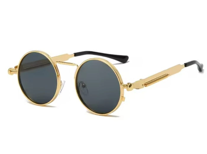 LENTES DE SOL INDIAN VINTAGE UNISEX BLACK GOLD